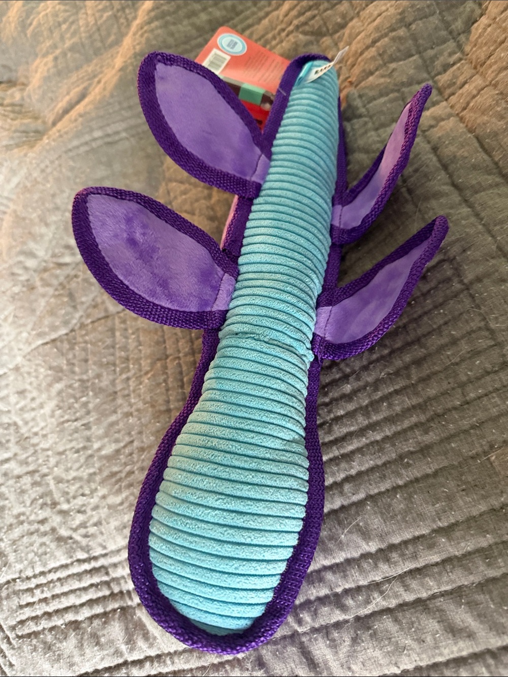 NWT Bark Percy Plesiosaurus Squeaky and Crinkle Dog Toy - Picture 6 of 9